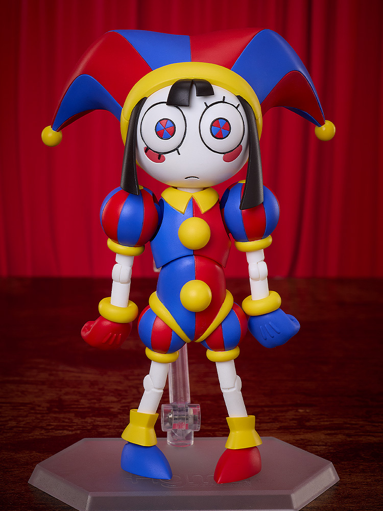 hobbylink's tweet photo. Pomni just wants to go home, but for now you can add her to your collection with this new figma version of her! Perfect timing for her since the movie is about to come out🎪 
🤡Pre order now!🤡
https://t.co/ESJ7IpHiRe https://t.co/7hZgqlvP4A