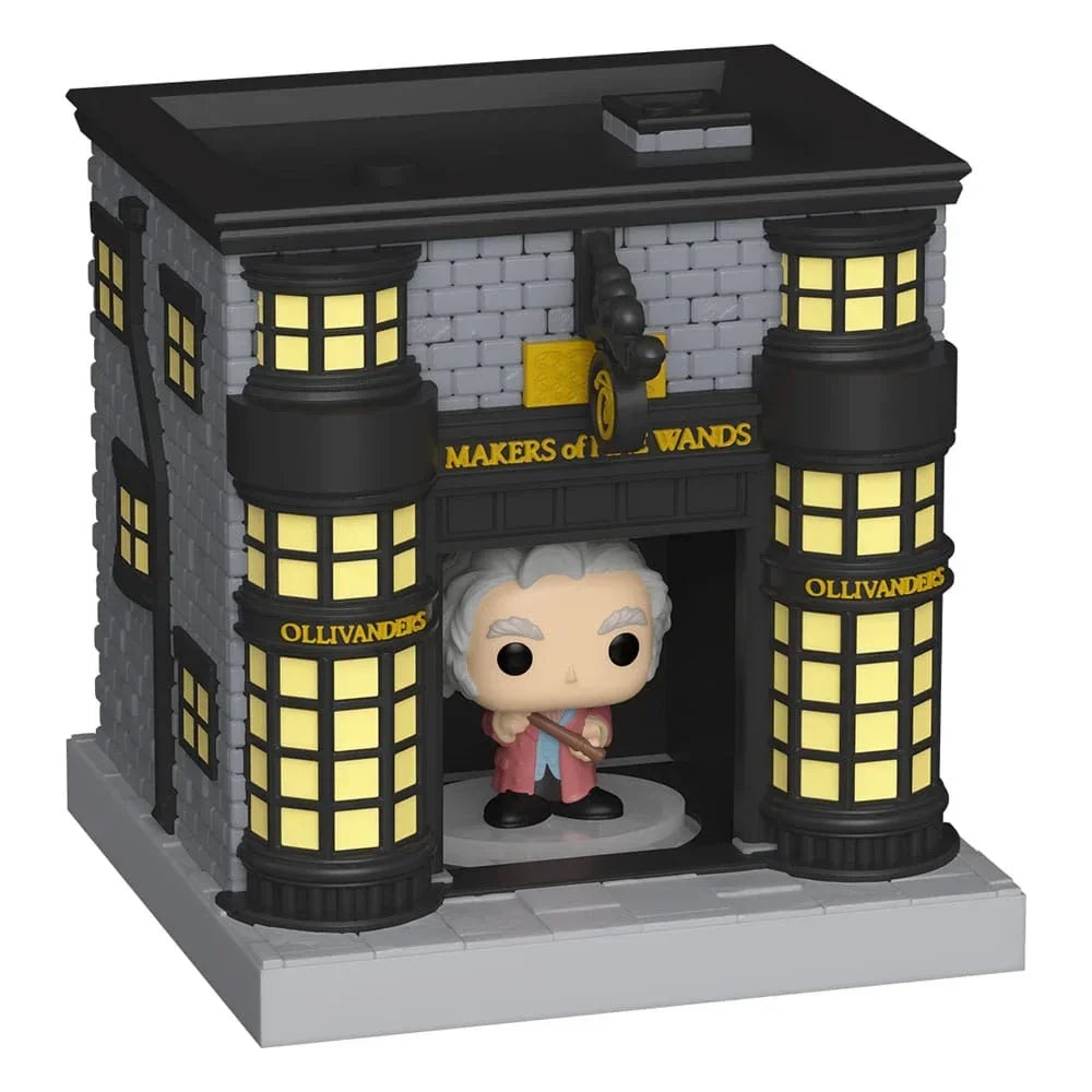 nerdbutiken's tweet image. Magisk miniatur som får ditt Harry Potter-hjärta att slå extra slag! 🪄✨ Denna Bitty POP! med Ollivanders butiken är bara 2,5 cm – perfekt för din samling eller som en söt inredningsdetalj. #ShopNow Länk i bio. #HarryPotter #BittyPop #Funko