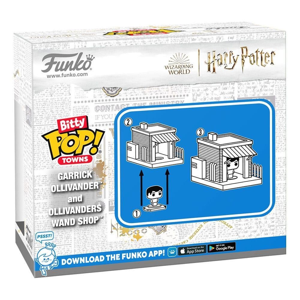nerdbutiken's tweet image. Magisk miniatur som får ditt Harry Potter-hjärta att slå extra slag! 🪄✨ Denna Bitty POP! med Ollivanders butiken är bara 2,5 cm – perfekt för din samling eller som en söt inredningsdetalj. #ShopNow Länk i bio. #HarryPotter #BittyPop #Funko