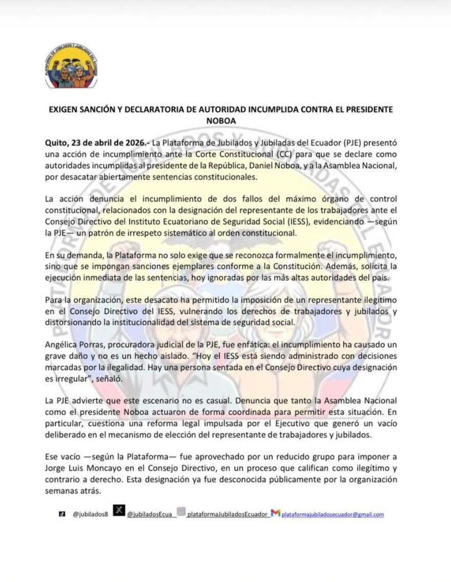 Ecuadorinmediato tweet media