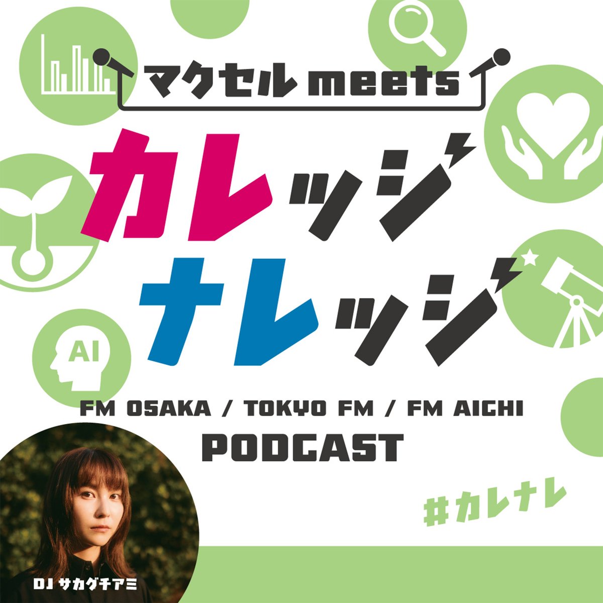 ColKnowledgeFMO's tweet photo. 全国の大学生の
“未来へつながる”
取り組みを発信する番組

『マクセル meets カレッジナレッジ』 

過去のアーカイブを各種ポッドキャストで配信中です🎧
・radiko podcast
・Apple podcast
・Spotify
・Amazon Music
・YouTube

是非、聴いてください♪
