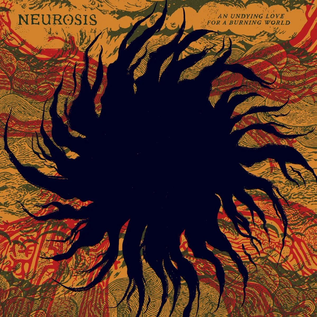 KNAC's tweet image. Our review on NEUROSIS new album titled  ‘An Undying Love For A Burning World’ that is out now via @OfficialNeurot   knac.com/albumreview-ne…  #Neurosis #KNAC #PureRock @neurosisoakland #AlbumReviews