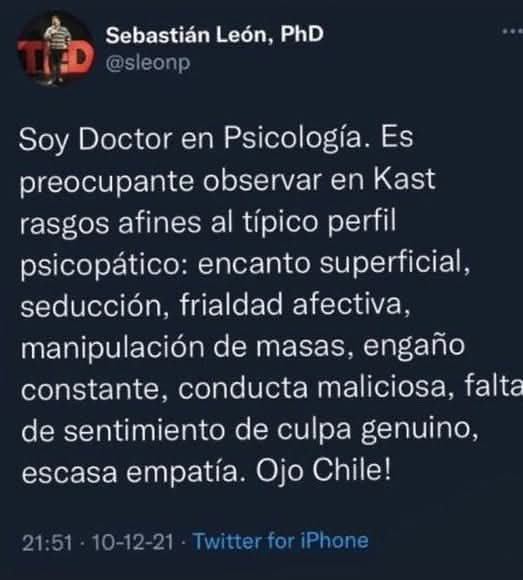 🇨🇱 🇨🇱 Del 42%🇨🇱🇨🇱 tweet media