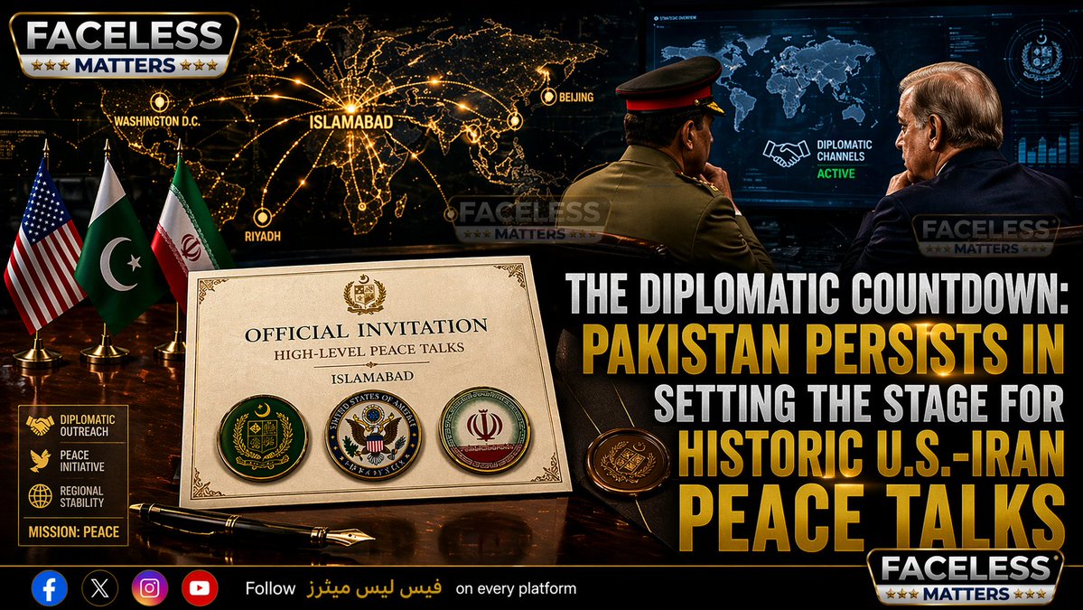 facelessmatters's tweet image. Head Lines: عالمی ثالثی! تزویراتی صبر اور علاقائی استحکام پر مبنی رپورٹ۔

تزویراتی امن! 🚨 بین الاقوامی ثالثی اور استحکام کے نئے تال میل پر اہم تجزیہ۔ تفصیل یہاں ملاحظہ کریں: 🛡️ facelessmatters.com/2026/04/global… #Stability #Strategy #FACELESSMATTERS