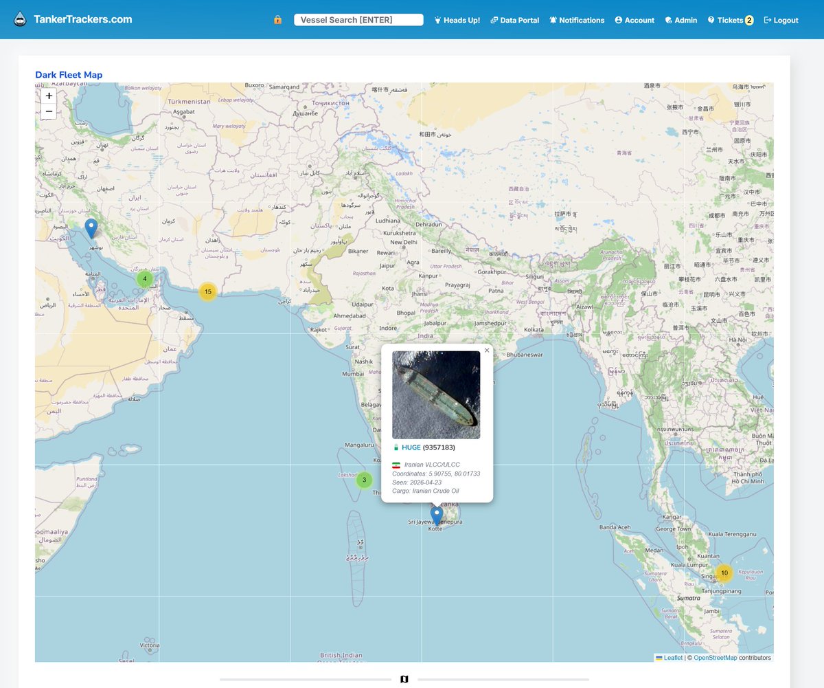 TankerTrackers.com, Inc. tweet media