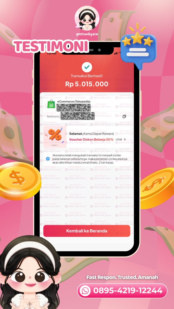 Gestun Zia | Gestun Instan All Paylater tweet media