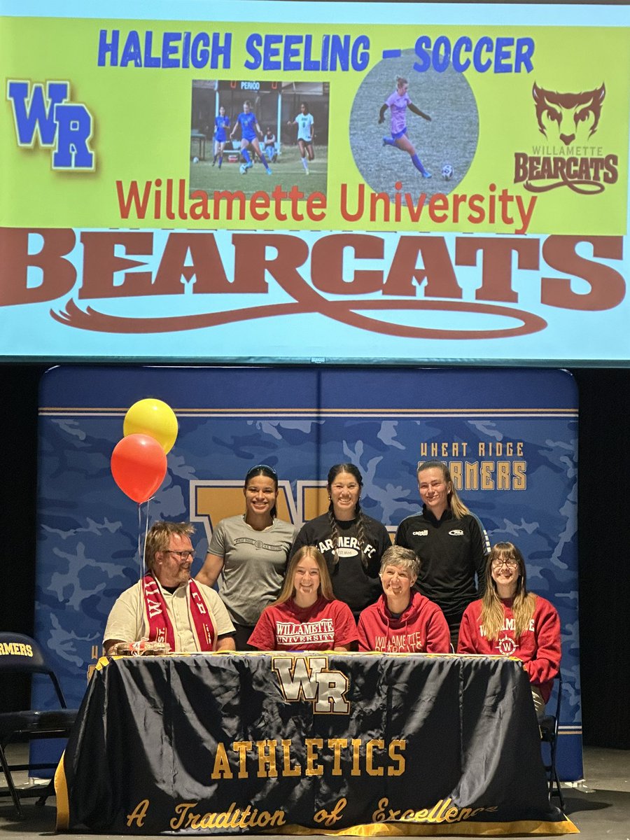 WheatRidgeAD's tweet photo. @JeffcoAthletics @farmerchampions congratulations to great Farmers - Haleigh Seeking and Drew Miller. Both will be taking their soccer talents to the next level. Once a Farmer, Always a Farmer! https://t.co/4S94FoMDTS