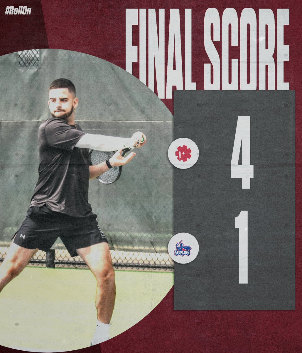 Men's Tennis takes care of business and moves on to the KCAC semifinals

They will take on Bethany tomorrow at 2:00 PM at Bethany College with a trip to the championship on the line!