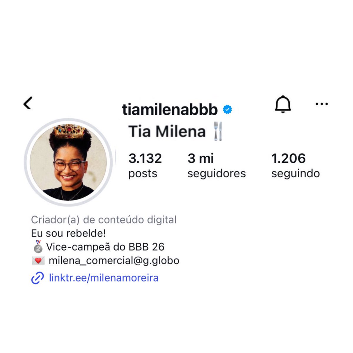 Upload Tia Milena 🍍🍴 tweet media