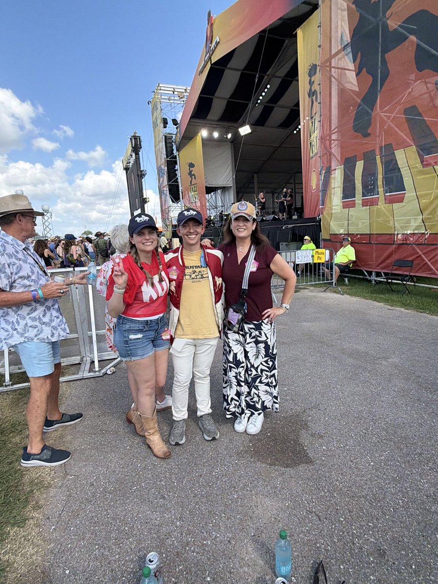 douglas_harrel's tweet photo. Oh what a day @jazzfest A day that will be remembered for a long time! Love you guys!  @kingsofleonhq https://t.co/dQ8Fwh7VVt