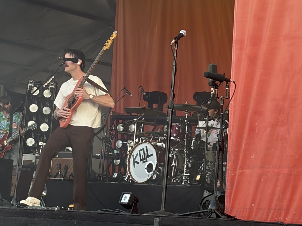 douglas_harrel's tweet photo. Oh what a day @jazzfest A day that will be remembered for a long time! Love you guys!  @kingsofleonhq https://t.co/dQ8Fwh7VVt