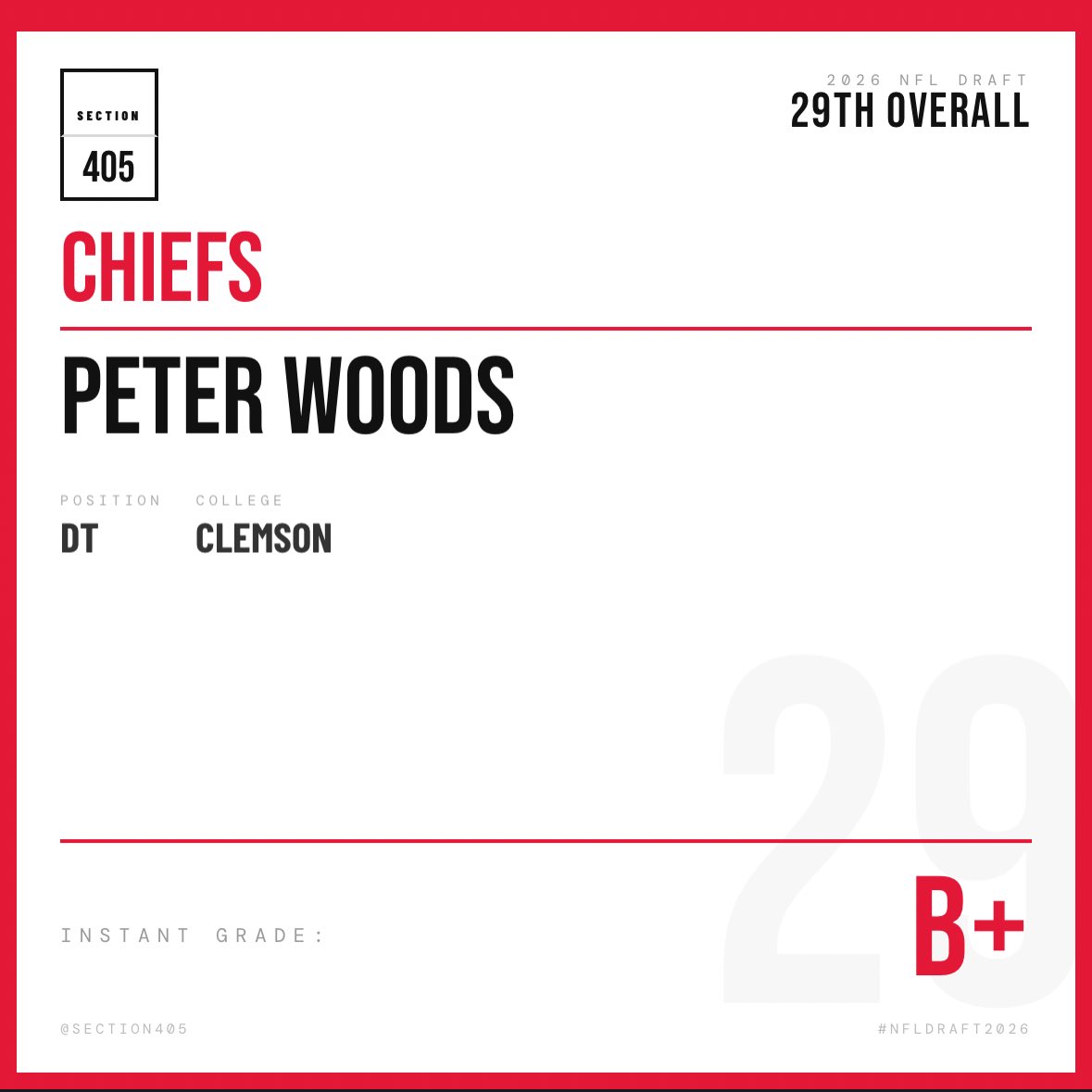Section405's tweet photo. #NFL #NFLDraft #Chiefs https://t.co/y6B4QtoUyb