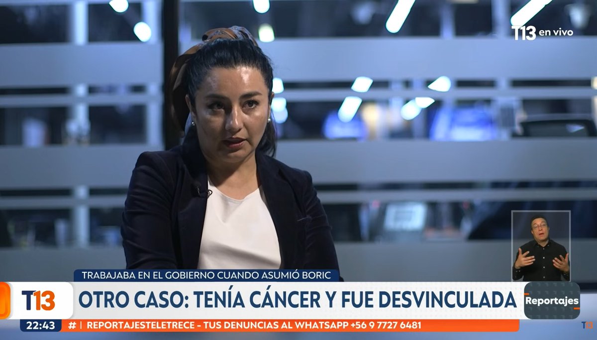 La media perso de los zurdos, uds echaron a una funcionaria del gobierno de Piñera con cáncer de mama, ahí la indolencia se la pasaron por cualquier parte.