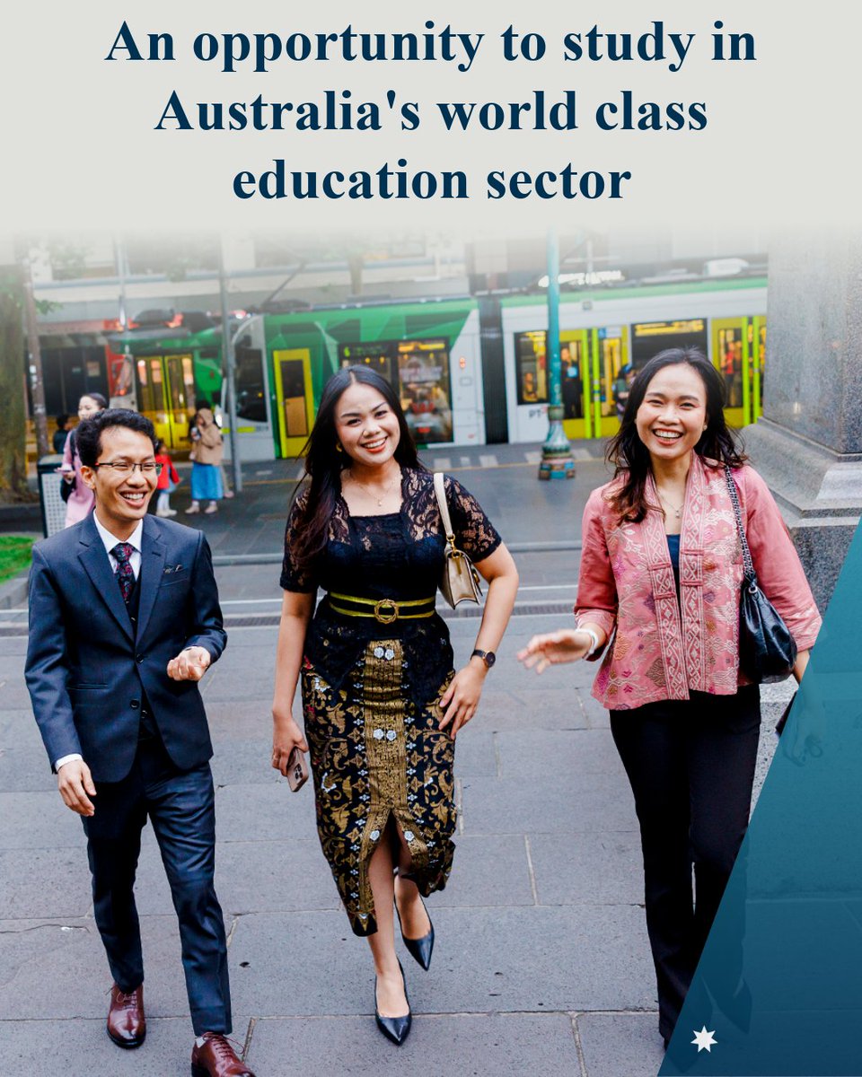 AustraliaAwards's tweet image. Australia Awards Scholarship applications to study in 2027 are closing soon.

👨‍💻If you are planning to apply, don't delay.

⛔️ Late applications will not be accepted for any reason.

🗓️Applications close 30 April at 14:00 AEST.

#Changemaker #MakeADifference