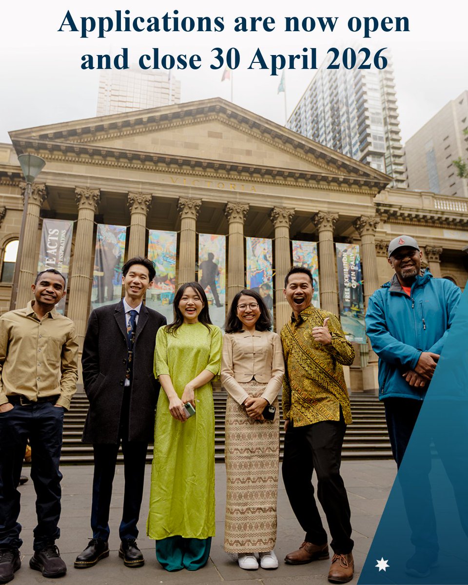 AustraliaAwards's tweet image. Australia Awards Scholarship applications to study in 2027 are closing soon.

👨‍💻If you are planning to apply, don't delay.

⛔️ Late applications will not be accepted for any reason.

🗓️Applications close 30 April at 14:00 AEST.

#Changemaker #MakeADifference