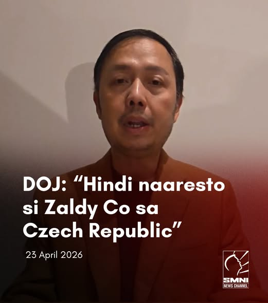 smninews's tweet photo. SINO NGAYON ANG FAKE NEWS?

Nilinaw ng Department of Justice (DOJ) na hindi inaresto si dating Congressman Zaldy Co sa Czech Republic.

(1/3) https://t.co/42wCWVrv8I