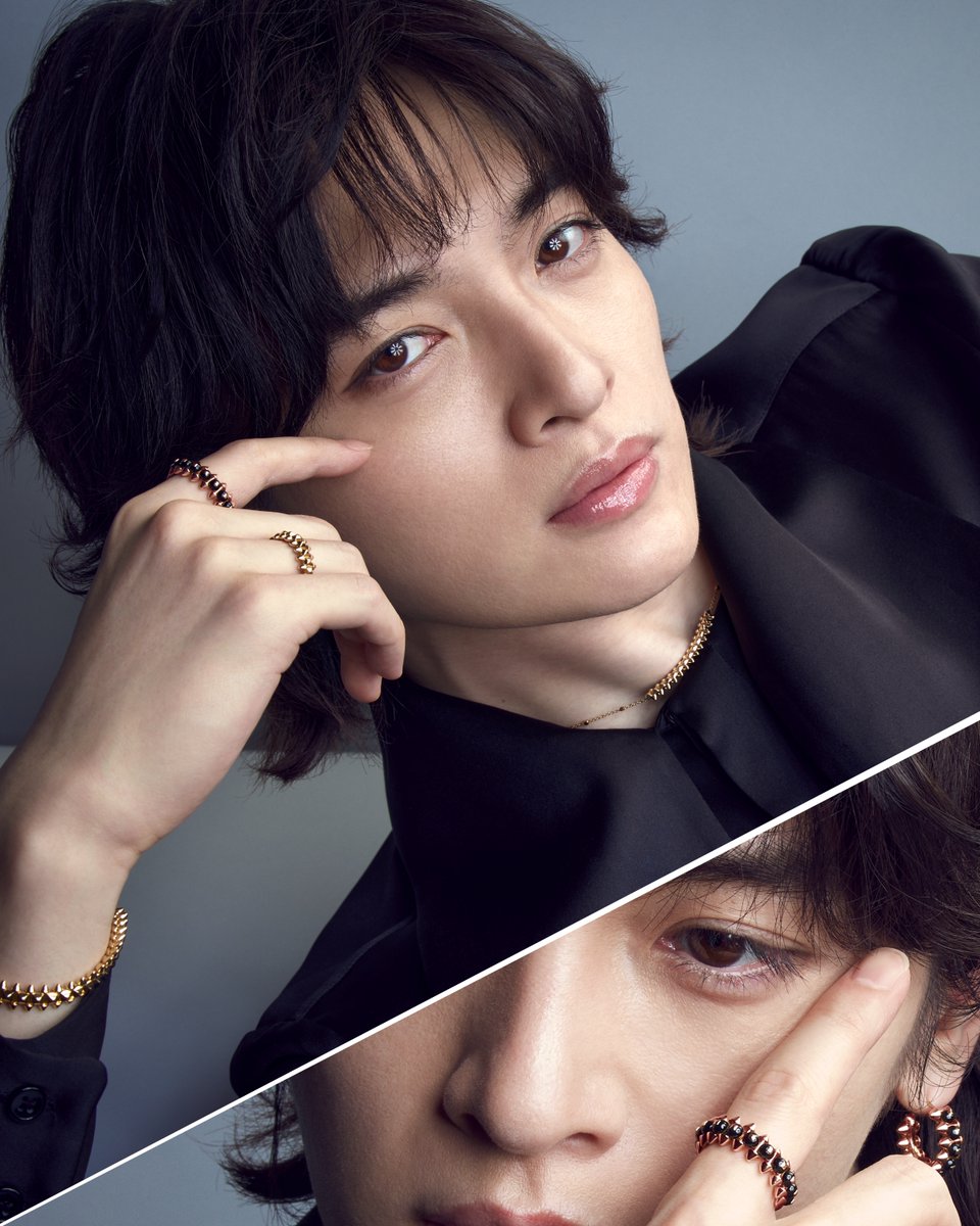 oricon's tweet photo. 玉森裕太、HANAのJISOO＆MOMOKAら
「カルティエ」ビジュアルシリーズに登場❗️

象徴的なジュエリーまとい
内面の美しさを表現

＜📸ほか写真あり＞
石井杏奈、穂志もえか、リリー・フランキーも
https://t.co/FKRHYUbXkN

#玉森裕太 #HANA https://t.co/wZki8vAWuM