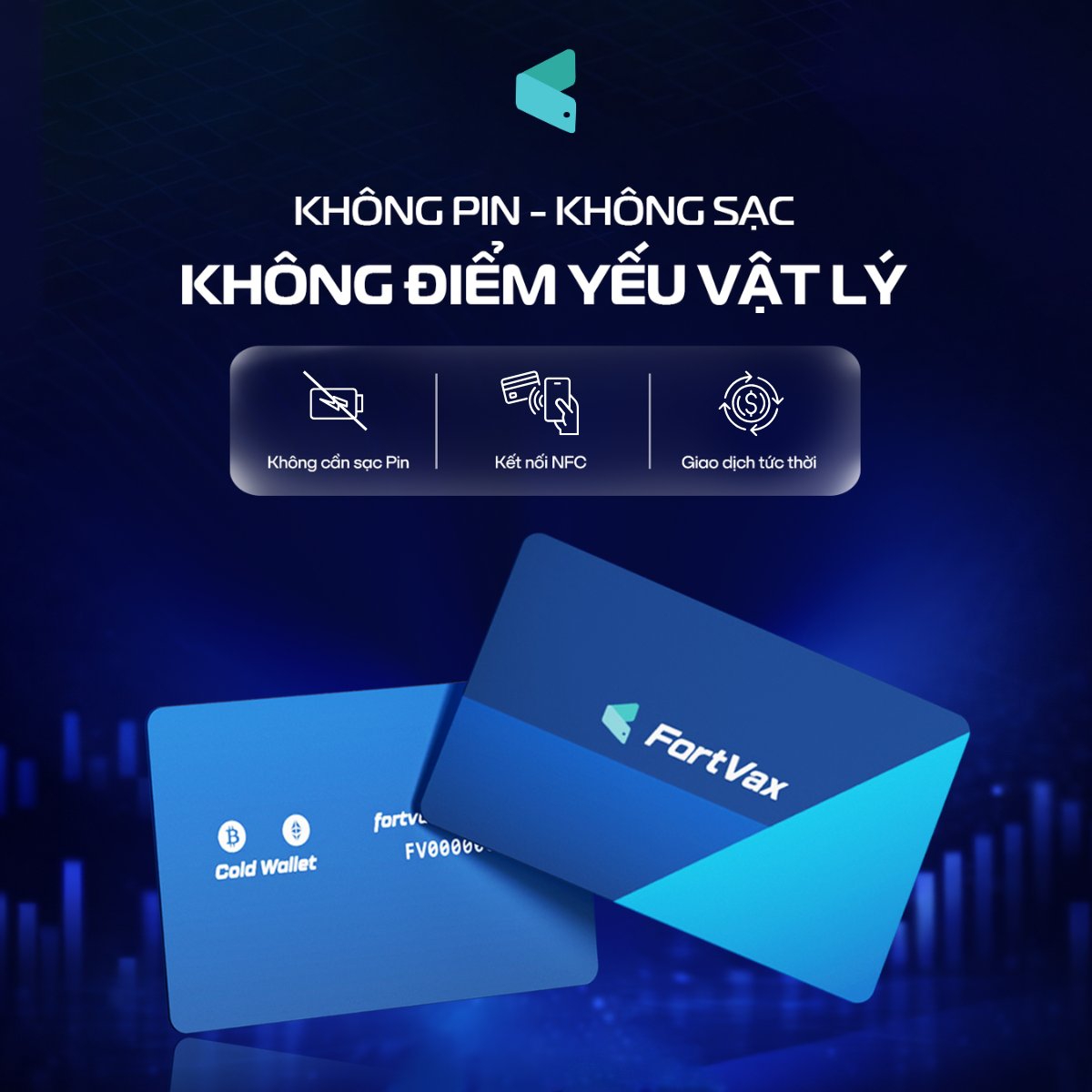 fortvaxvn's tweet image. 0 Pin. 0 Sạc. 0 Điểm yếu vật lý.

Linh kiện điện tử (pin, màn hình, nút bấm) chính là "gót chân Achilles" của ví lạnh thông thường. FortVax tái định nghĩa sự bền bỉ.

#fortvax #coldwallet