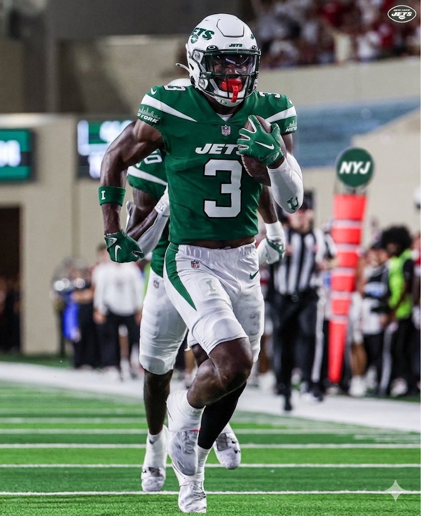 NilvanaSports's tweet image. The New York Jets select Indiana WR Omar Cooper Jr. with the 30th overall pick in the 2026 NFL Draft! #Jets #Indiana #NFLDraft #NILvana