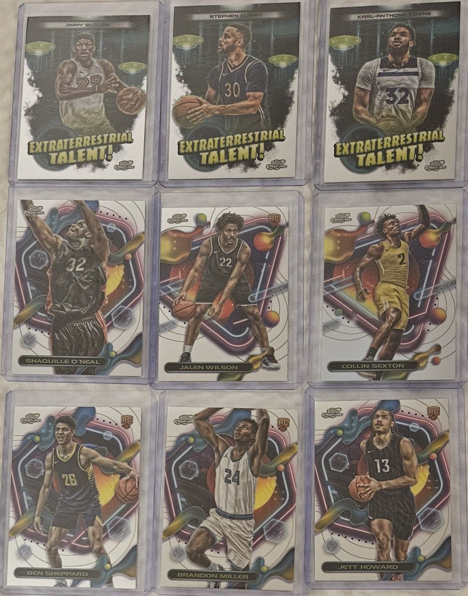 3bangerbreaks's tweet image. #Hits from the 2023-24 #Topps #Chrome #Cosmic #Basketball #PYT + #Random #Team #Hobby #Box #Break 

#TBBCrew #NBA #TBBReposts #tradingcards #thehobby