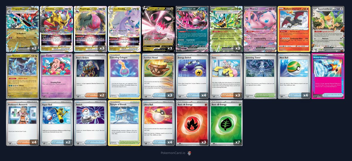 PokemonCardDeck's tweet photo. Regidrago VSTAR by Murilo Mercadante / 2025 Special Event Buenos Aires 13th
#pokemon #pokemontcg #tournament
https://t.co/5fV5tJXuuw https://t.co/gmgSOfGLJF