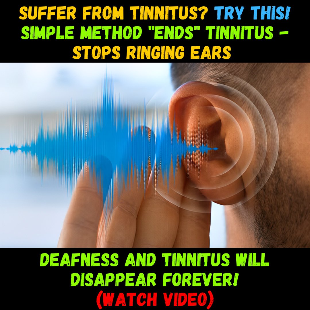 WinJose8's tweet image. #audiology #tinnitus #Memory #brain #help #healthly
#natural #Hearing #tinnitussolution #tinnitushelp 
#hearingcare #brainhealth #Health #HearingLoss   
Act Fast to Treat Tinnitus - Harvard 
Recommends This Solution (Watch Video)
👉 f.mtr.cool/vunewruzkz 👈