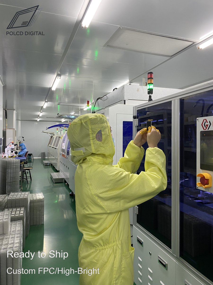 polcd_digital's tweet image. Your vision, our display. 🛠️

From medical to smart home, we provide more than screens—we provide solutions. Need custom FPC or High-Brightness?

Explore &amp;amp; request samples: polcd-digital.com
Let's build together. 🚀

#TFTLCD #IndustrialAutomation #Manufacturing