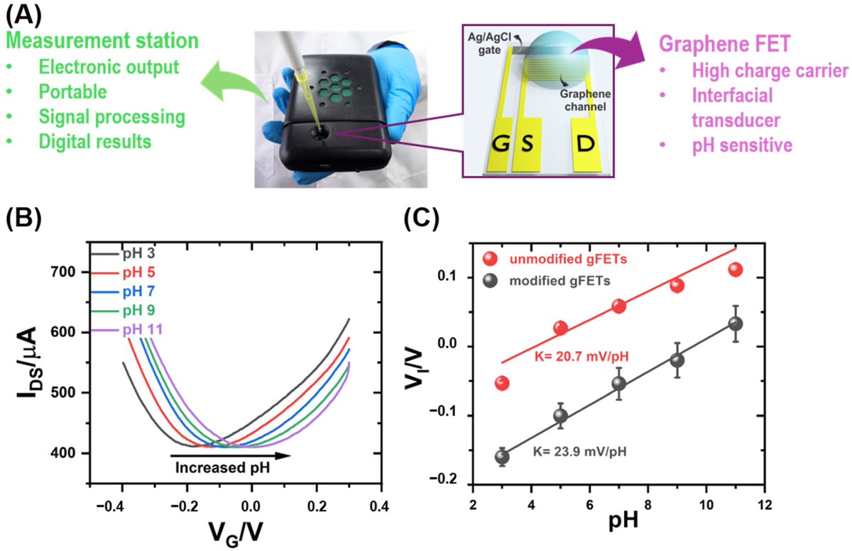 Biosensors_MDPI's tweet photo. 📣Call for Reading:
#Article
Digitalization of Enzyme-Linked Immunosorbent Assay with Graphene Field-Effect Transistors (G-ELISA) for Portable Ferritin Determination
By Melody L. Candia, et al.
https://t.co/gbT4k5wIZz
#bioelectronic #immunosensing #ELISA #biosensor https://t.co/VKY4YlHSqP