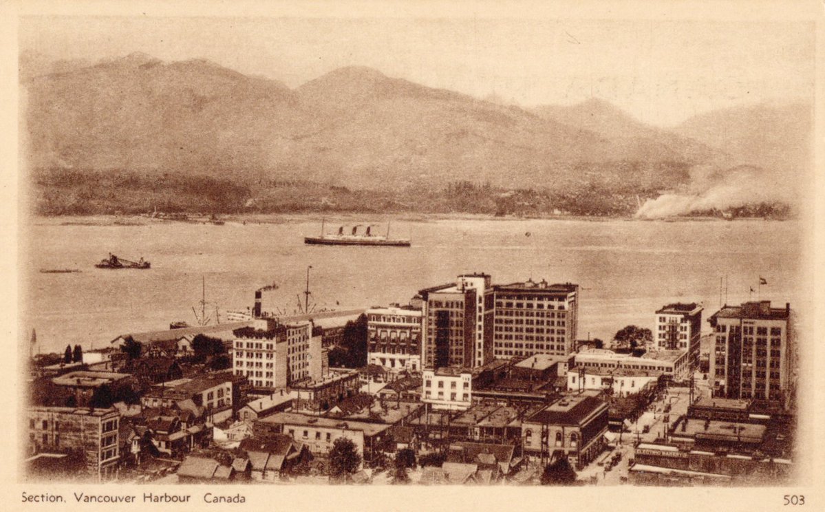 vanpostcard's tweet image. In the early 1930s the Government of Canada Post Office produce a series of 60 pre-stamped (printed impression) postcards.    Here are 3 and an image of the verso. #winnipeg #victoria #vancouver