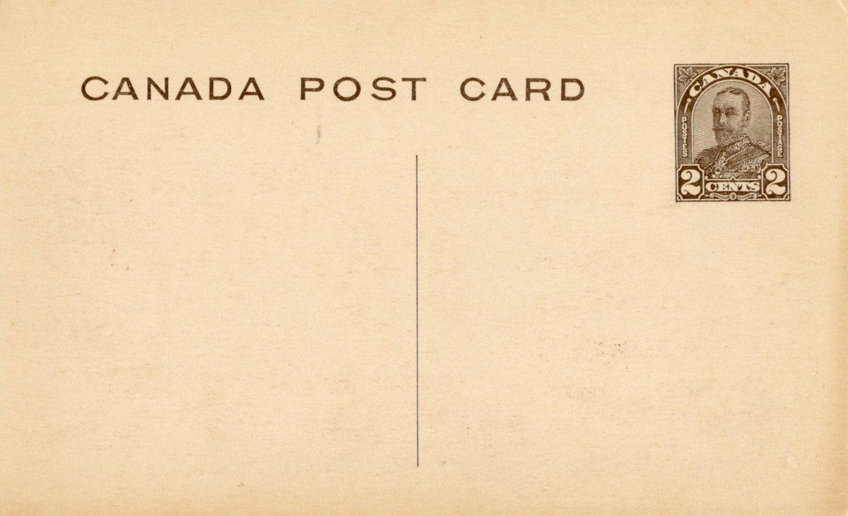 vanpostcard's tweet image. In the early 1930s the Government of Canada Post Office produce a series of 60 pre-stamped (printed impression) postcards.    Here are 3 and an image of the verso. #winnipeg #victoria #vancouver