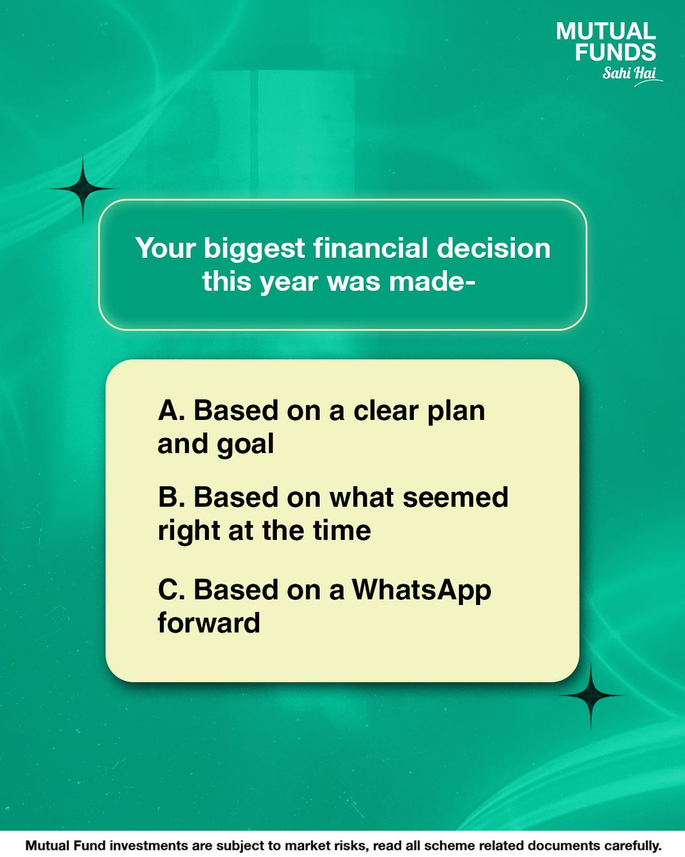 Mutual Funds Sahi Hai tweet media