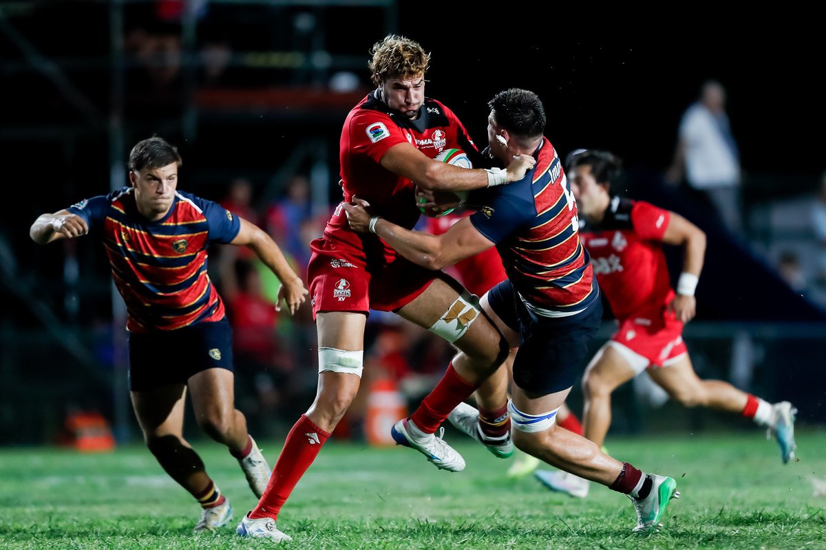 LichiOlearo's tweet photo. ¡Duelo por la cima en Córdoba!
#DogosXV y #Pampas juegan este viernes 24 en el Athletic para definir quién manda en el #SuperRugbyAmericas.
Árbitro el rosarino @schneiderdami
Promesa de buen rugby.
La Previa acá 🔗 https://t.co/7duazshsHU
📸 @MaguiTudor
#Rugby #LichiNews https://t.co/W3TR92K50w