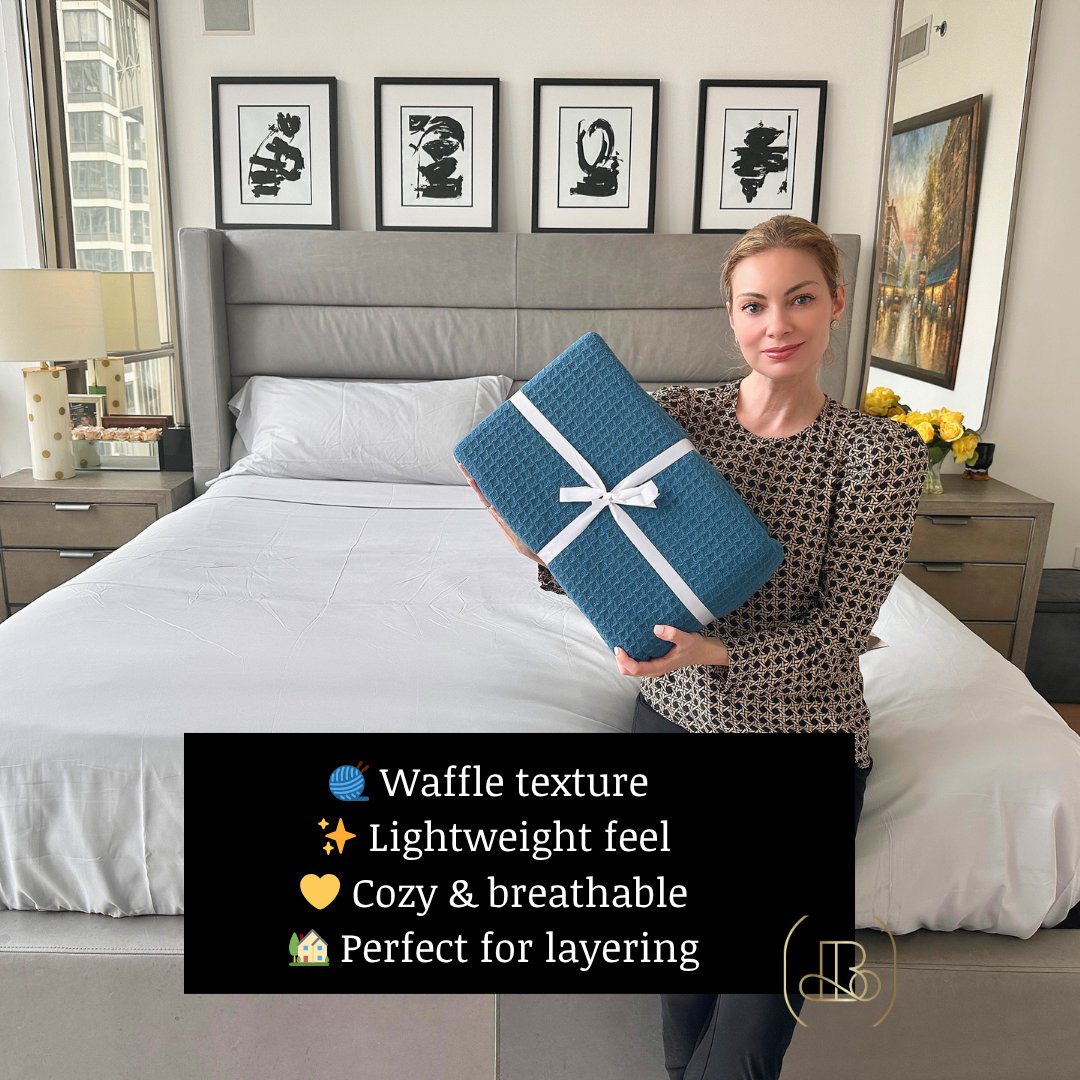 BubblyMoments's tweet image. Cozy layers 🧶✨
Waffle weave blanket — soft &amp;amp; breathable 💛

🛒 Shop Here: amzn.to/4cK2jS6

#HomeDecor #CozyVibes