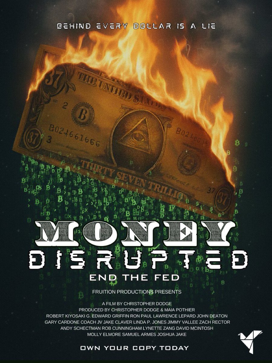 Hello, <a href="/elonmusk/">Elon Musk</a>. You alone can help awaken all humanity to The Federal Reserve NGO that is THE MOST DEADLY NGO on planet earth - with one post, one mention or one retweet about “MONEY DISRUPTED - END THE FED” starring the legendary G. Edward Griffin (The Creature From Jekyll