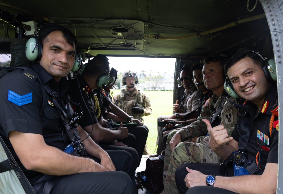 USARPAC's tweet image. #ICYMI Indian Army Chief of Staff Gen. Upendra Dwivedi visited USARPAC HQ at Fort Shafter, HI. April 20, where he was welcomed by Gen. Ronald Clark. The visit highlighted a shared commitment to regional security, cooperation, and enduring friendship between the U.S. and India.