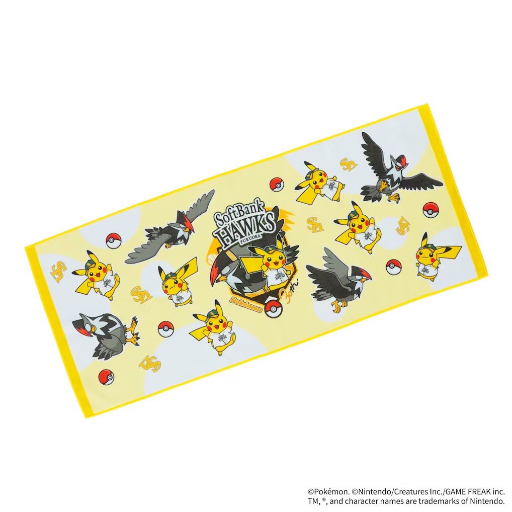 wide_fall's tweet photo. ホークス×ポケモンのグッズ可愛すぎて買わずにはいられんかった！！！
ダイパ世代の俺にぶっ刺さり🔥
#sbhawks https://t.co/0CqPkyReMq