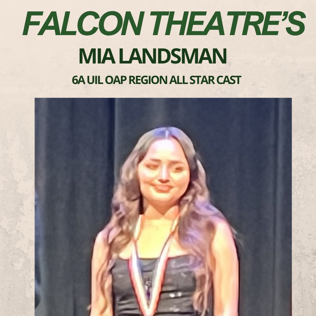 TCHSTBoosters's tweet photo. William Shakespeare would be on his feet applauding this one. 
Falcon Theatre… y’all were magical. 💜
Turner Clegg – Honorable Mention All-Star Cast William Sampson – Honorable Mention All-Star Cast Mia Landsman – All-Star Cast Laura Scull – Best Individual Technician #uiloap https://t.co/6kfTZxNrEX