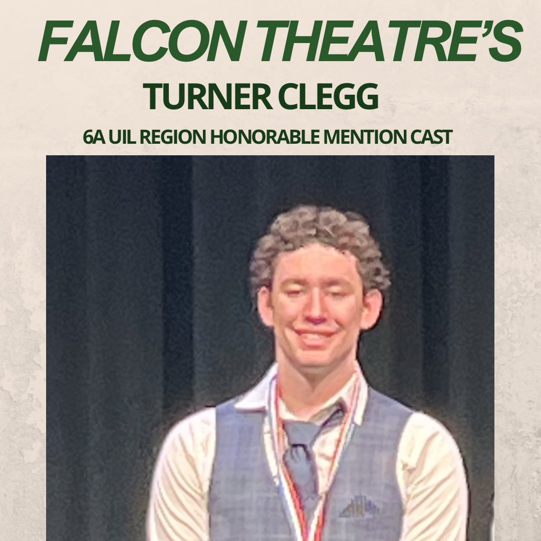 TCHSTBoosters's tweet photo. William Shakespeare would be on his feet applauding this one. 
Falcon Theatre… y’all were magical. 💜
Turner Clegg – Honorable Mention All-Star Cast William Sampson – Honorable Mention All-Star Cast Mia Landsman – All-Star Cast Laura Scull – Best Individual Technician #uiloap https://t.co/6kfTZxNrEX