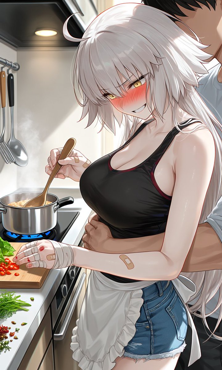 「あっ、こら、今料理中なん…だから…」