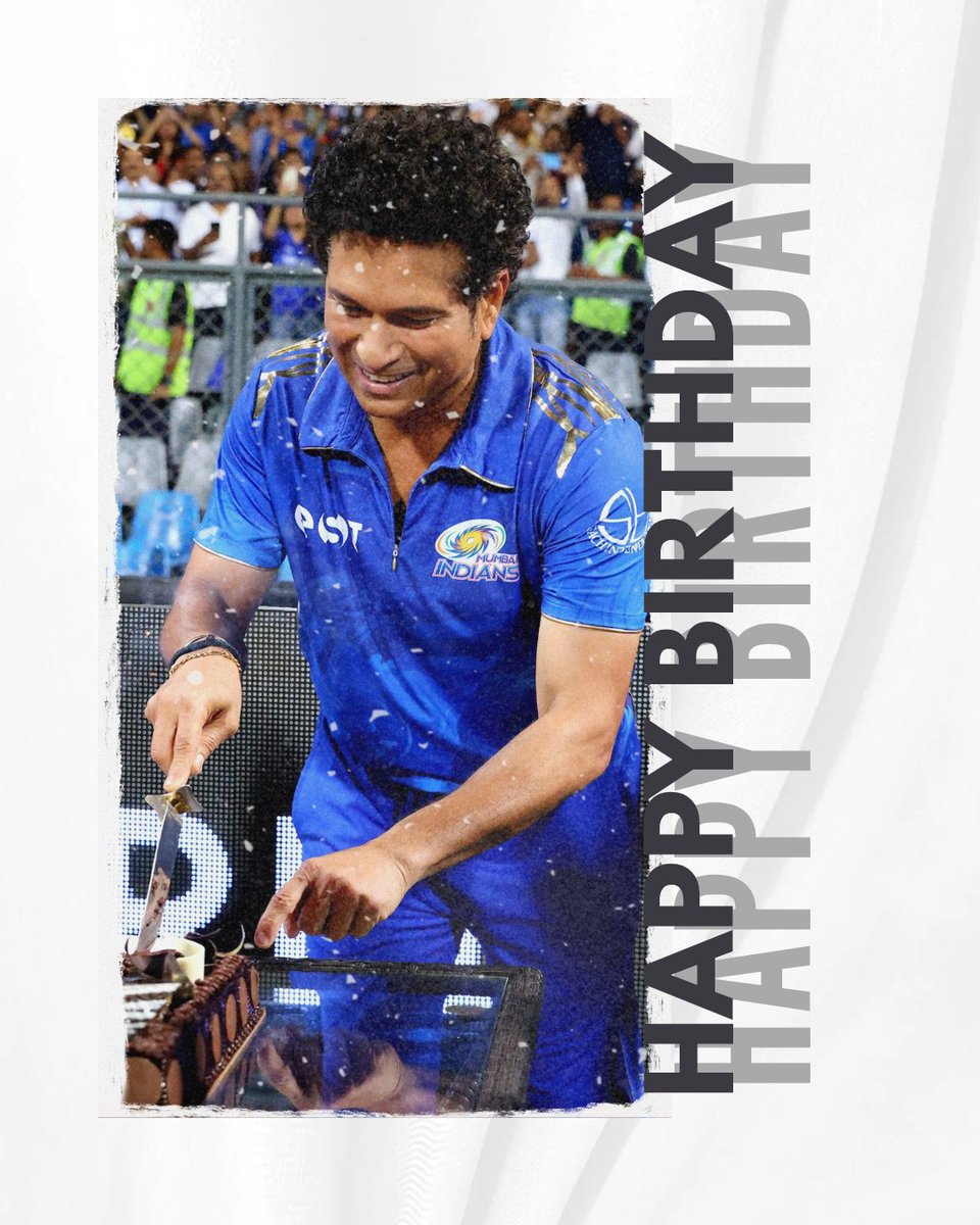 srt_big_fanclub's tweet photo. A festival for cricket fans all around the world...๐
A day to celebrate cricket! ๐
On this day, the 100 Master Blaster was born!
Wishing a very happy birthday to our dear @sachin_rt ๐๐
#happybirthdaysachin #srt53 #53forsachin #sachinist #sachinfanpage https://t.co/ers9vKu1FP
