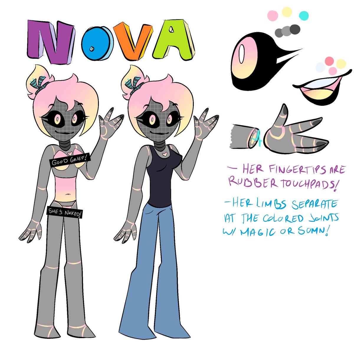 Nova's Corner {#1 Vox sweat-huffer 💙💙} tweet media
