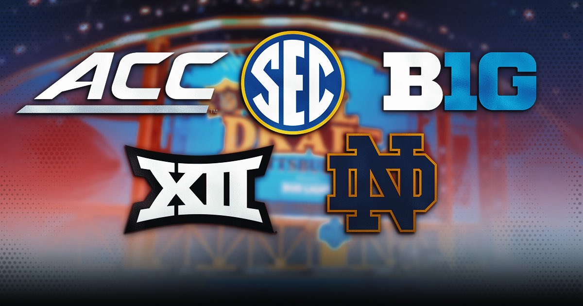 Brett_McMurphy's tweet image. 1st time since 2015 SEC did not have most 1st round NFL Draft picks

2026: Big Ten 10
2025: SEC 15
2024: SEC 11
2023: SEC &amp;amp; Big Ten 9
2022: SEC 12
2021: SEC 12
2020: SEC 15
2019: SEC 9
2018: SEC 10
2017: SEC 12
2016: SEC 8
2015: ACC &amp;amp; Pac-12 9

on3.com/pro/news/2026-…