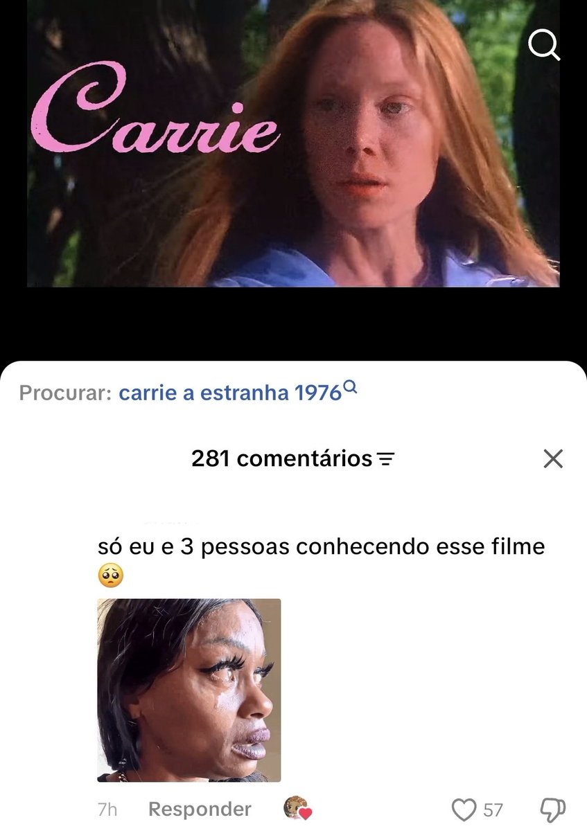 O clássico indie cult carrie