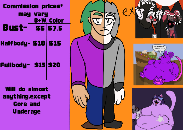 Commissions open! Dm me if you want one