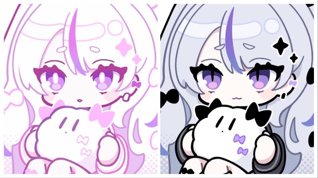 🩷💜