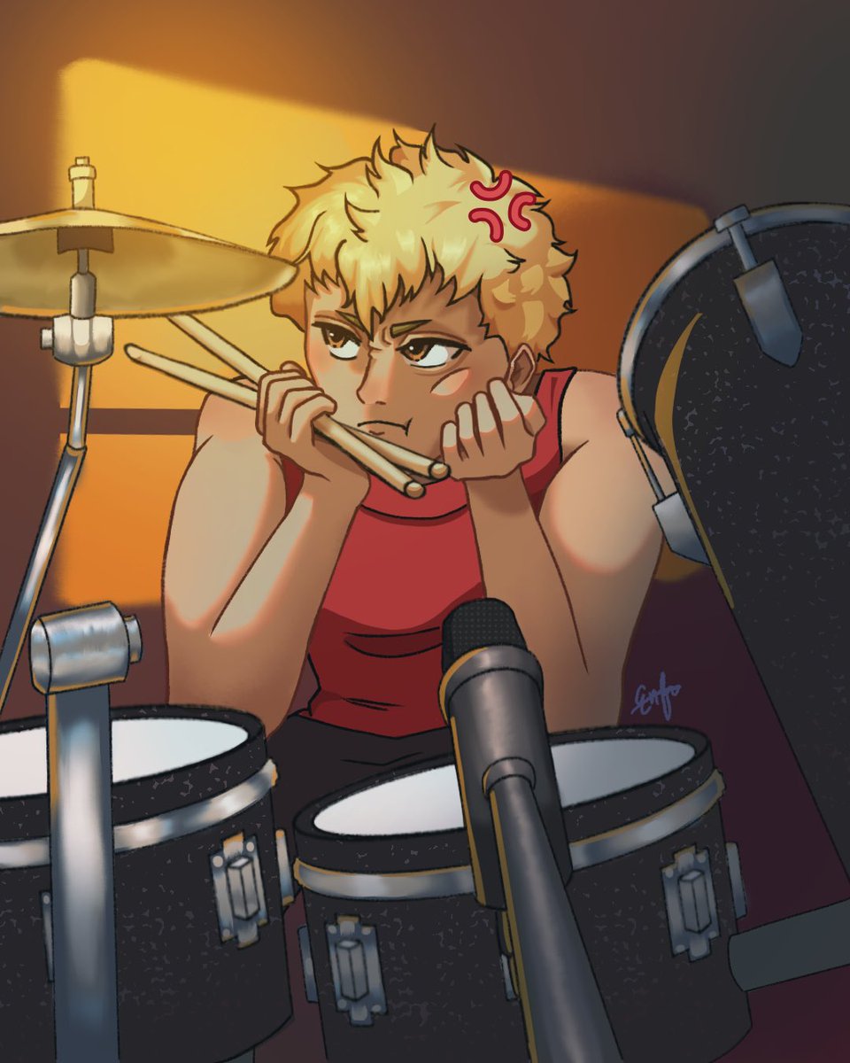 lenfused's tweet photo. i let my friend choose the reference photo for my ryuji piece so HERE HE IS!!
#Persona5R https://t.co/RFwog8S1Gi