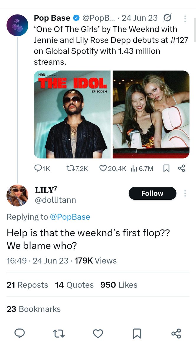 Jennikim161996's tweet photo. @staernight Uh...hate to say this but big western artist needs big artist as well with huge impact, someone who is admired by the public not ignored like Rosé😆 https://t.co/rVFYcFIguK