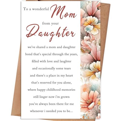 DealsDispatch's tweet image. 🚨 DEAL ALERT 🚨

gerdiny Mother's Day Card, Mothers Day Gifts Card for Mom from Daughter, Mothers Day Gifts Ideas 362-369

Find it here: dealsdispatch.com/deals/gerdiny-…

#AmazonDeals #TechDeals #Amazon #Deals