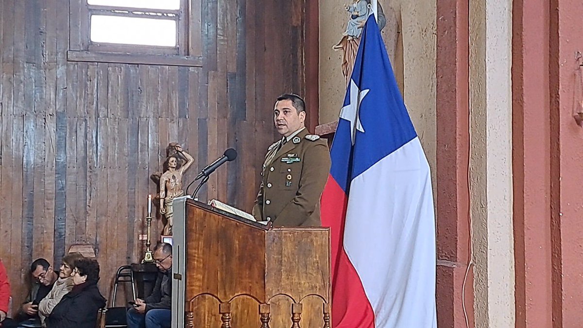 CarabLosRios's tweet photo. 🚨 #LaUnión | En el Templo Parroquial de la Comuna se realizó misa de acción de gracias por el 99° aniversario de Carabineros de Chile, con participación de autoridades y comunidad.
#Carabinerosdetodos https://t.co/8yn6glo8oz