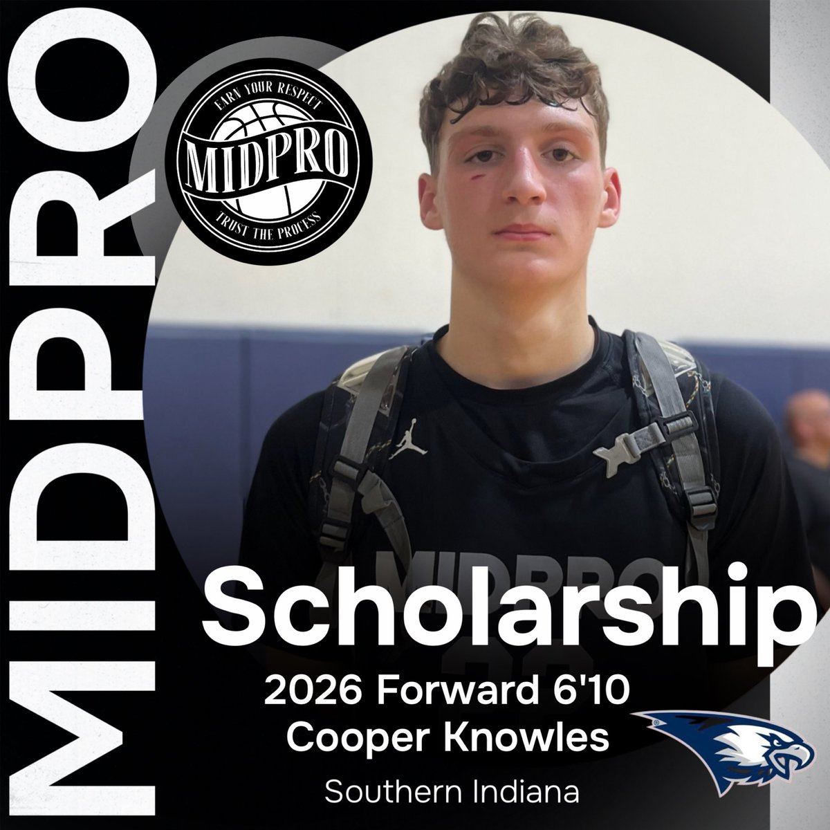 MidProAcademy's tweet photo. 2026 Forward 6’10 Cooper Knowles has received scholarships from Central Michigan &amp; Southern Indiana (D1). @knowles_22 

#MidProFam #ThisIsWhatWeDo #TrustTheProcess #EarnYourRespect #CreateYourStory https://t.co/MGcmQlpoyb